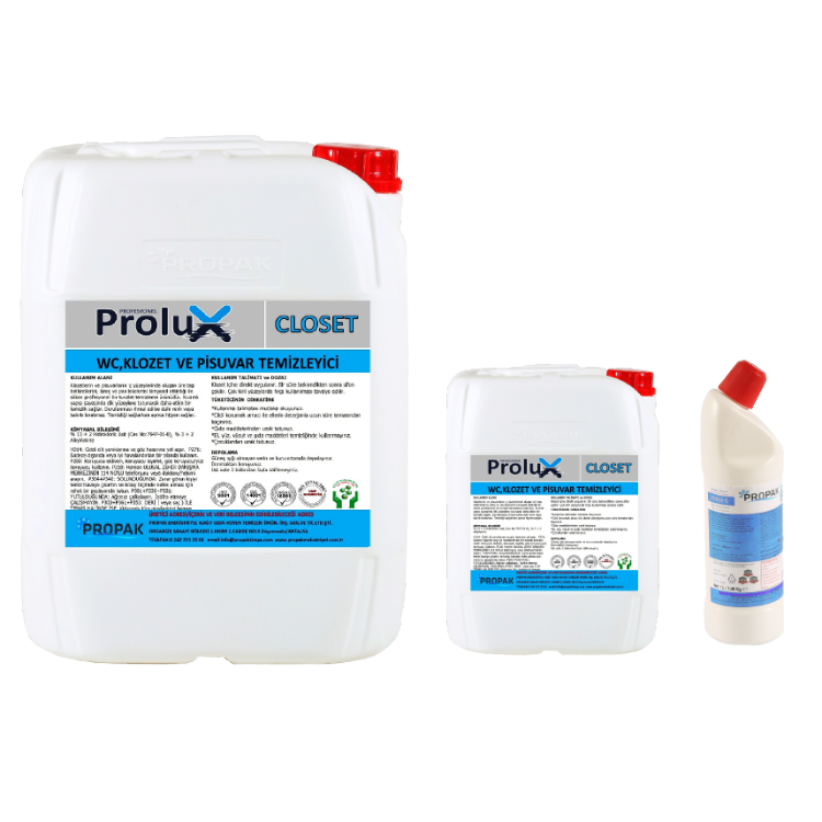 PROLUX CLOSET – WC, Klozet ve Pisuar Temizleyici